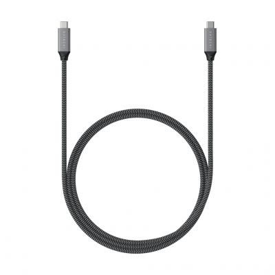 Satechi USB4 C to C Cable 100W Space Gray (80 cm) (ST-U4C80M)