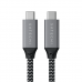 Satechi USB4 C to C Cable 100W Space Gray (80 cm) (ST-U4C80M)