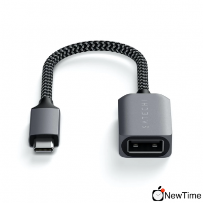 Satechi Aluminum USB-C до USB 3.0 Adapter Cable (ST-UCATCM)