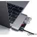 Satechi Type-C USB 3.0 Passthrough Hub Space Gray (ST-TCUPM)