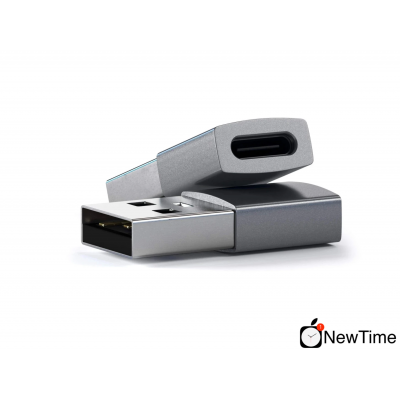 Satechi Type-A до Type-C Adapter Space Gray (ST-TAUCM)