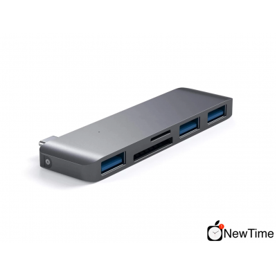 Satechi Type-C USB 3.0 3-in-1 Combo Hub Space Gray (ST-TCUHM)