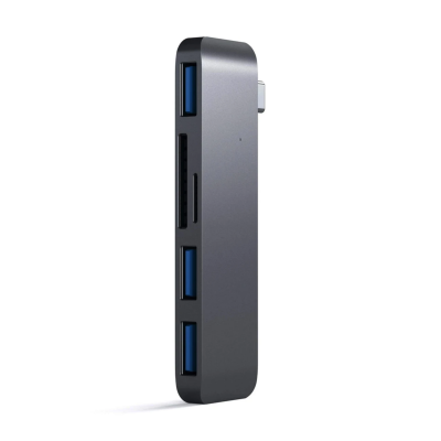 Satechi Type-C USB 3.0 3-in-1 Combo Hub Space Gray (ST-TCUHM)