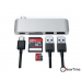Satechi Type-C USB 3.0 Passthrough Hub Silver (ST-TCUPS)