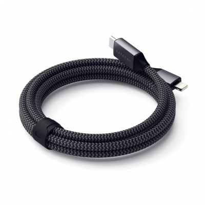 Satechi USB-C для освітлення Cable Space Gray (1.8 m) (ST-TCL18M)