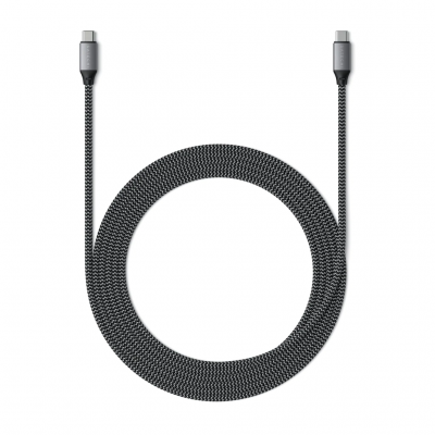 Satechi USB-C to USB-C Cable 100W Space Gray (2 m) (ST-TCC2MM)