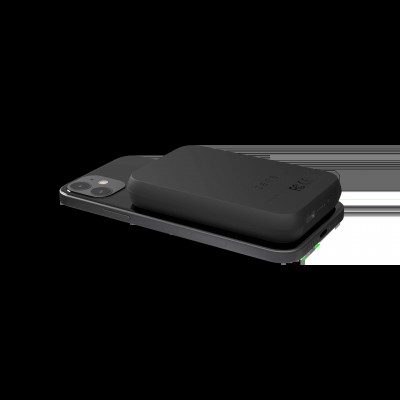 Внешний аккумулятор с беспроводной зарядкой Zens Magnetic Single PoweBank 4000 mAh Black (ZEPP01M/00)