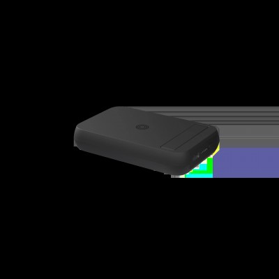Внешний аккумулятор с беспроводной зарядкой Zens Magnetic Single Powerbank with Stand 4000 mAh Black (ZEPP02M/00)