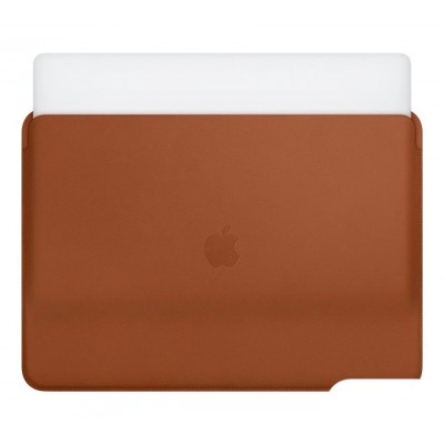 Apple Leather Sleeve for 15" MacBook Pro – Saddle Brown (MRQV2)