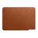 Apple Leather Sleeve for 15" MacBook Pro – Saddle Brown (MRQV2)