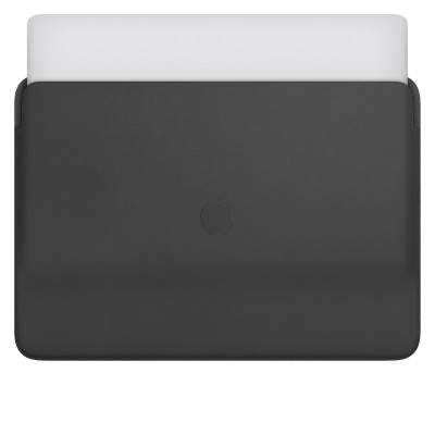 Apple Leather Sleeve для 16" MacBook Pro - Black (MWVA2)