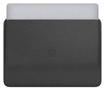 Apple Leather Sleeve для 16" MacBook Pro - Black (MWVA2)