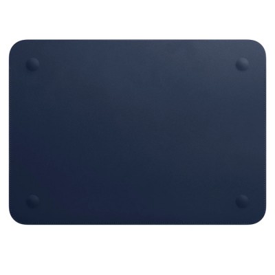 Apple Leather Sleeve для 12" MacBook (2015-2017) - Midnight Blue (MQG02)