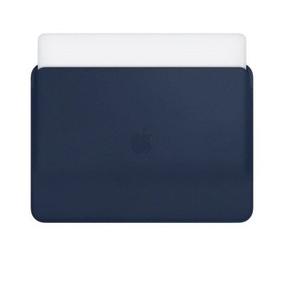 Apple Leather Sleeve for 13-inch MacBook Air and MacBook Pro - Midnight Blue (MRQL2)