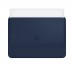 Apple Leather Sleeve for 13-inch MacBook Air and MacBook Pro - Midnight Blue (MRQL2)