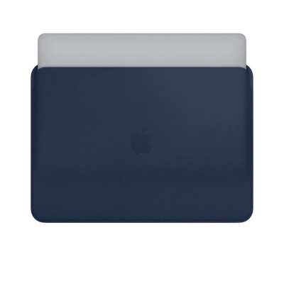 Apple Leather Sleeve for 13-inch MacBook Air and MacBook Pro - Midnight Blue (MRQL2)