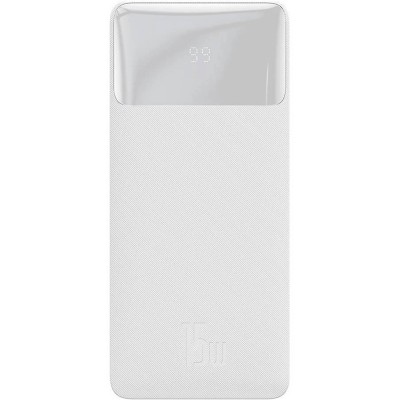 Внешний аккумулятор Baseus Bipow Digital Display 20000 mAh 15W White (PPDML-J02)