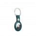Apple AirTag Leather Key Ring Forest Green (MM073)