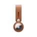 Apple AirTag Leather Loop Saddle Brown (MX4A2)