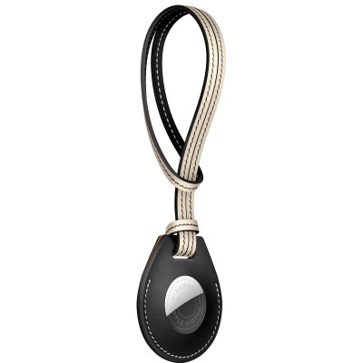 Apple AirTag Hermès Bag Charm Noir (MNFR3)