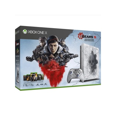 Стационарная игровая приставка Microsoft Xbox One X 1TB + Gears 5