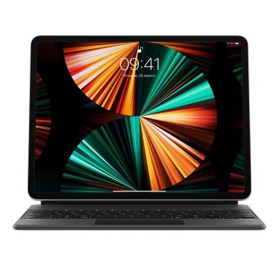 Apple Magic Keyboard for iPad Pro 12.9‑inch (5th generation) - Russian - Black (MJQK3RS/A) | русская раскладка