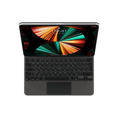 Apple Magic Keyboard for iPad Pro 12.9‑inch (5th generation) - Russian - Black (MJQK3RS/A) | русская раскладка