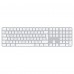 Apple Magic Keyboard with Touch ID and Numeric Keypad for Mac models with Apple silicon - White Keys (MK2C3Z/A) | английская международная раскладка