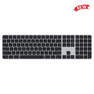 Apple Magic Keyboard with Touch ID and Numeric Keypad for Mac models with Apple silicon - Black Keys (MMMR3LL/A) | английская раскладка США