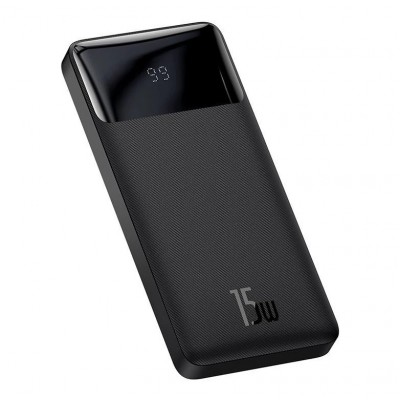 Зовнішній акумулятор Baseus Bipow Digital Display 10000 mAh 15W Black (PPDML-I01)