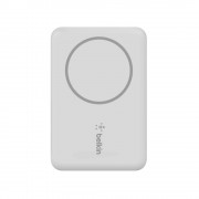 Портативное зарядное устройство Belkin BOOST↑CHARGE™ MagSafe Magnetic Wireless Power Bank 2500mAh - White (BPD002btWH)
