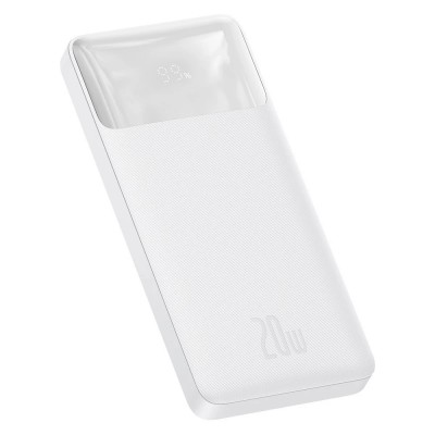 Внешний аккумулятор Baseus Bipow Digital Display 10000 mAh 20W White (PPDML-L02)