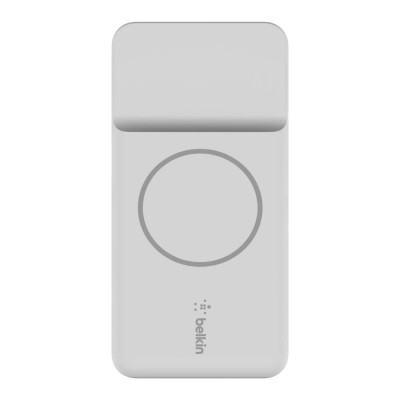 Портативное зарядное устройство Belkin BOOST↑CHARGE™ MagSafe Magnetic Portable Wireless Charger 10,000mAh - White (BPD001btWH)