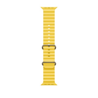 Apple Watch Ultra GPS + Cellular 49mm Titanium Case with Yellow Ocean Band (MNH93, MNHG3)