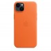 Apple iPhone 14 Plus Leather Case with MagSafe - Orange (MPPF3)
