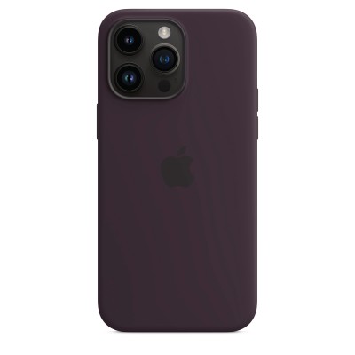 Apple iPhone 14 Pro Max Silicone Case with MagSafe - Elderberry (MPTX3)