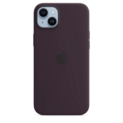 Apple iPhone 14 Plus Silicone Case with MagSafe - Elderberry (MPT93)