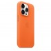 Apple iPhone 14 Pro Leather Case with MagSafe - Orange (MPPL3)