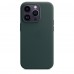Apple iPhone 14 Pro Leather Case with MagSafe - Forest Green (MPPH3)