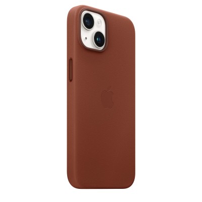 Apple iPhone 14 Leather Case with MagSafe - Umber (MPP73)