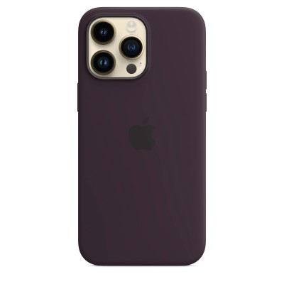 Apple iPhone 14 Pro Max Silicone Case with MagSafe - Elderberry (MPTX3)