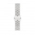 Apple Watch Nike Series 8 GPS + Cellular 45mm Starlight Aluminum Case with Summit White/Black Nike Sport Band - Regular (MPH13)