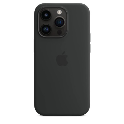 Apple iPhone 14 Pro Silicone Case with MagSafe - Midnight (MPTE3)