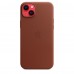 Apple iPhone 14 Plus Leather Case with MagSafe - Umber (MPPD3)