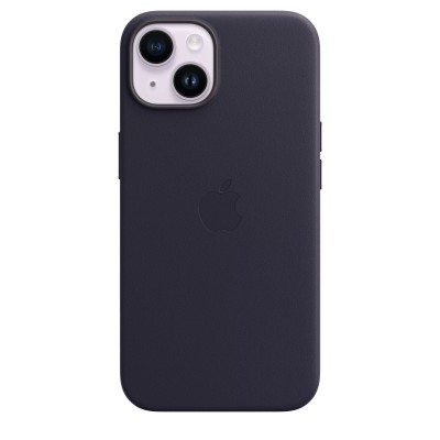 Apple iPhone 14 Leather Case with MagSafe - Ink (MPP63)
