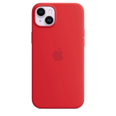 Apple iPhone 14 Plus Silicone Case з MagSafe - (Product)RED (MPT63)