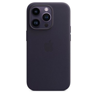 Apple iPhone 14 Pro Leather Case with MagSafe - Ink (MPPJ3)