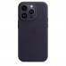 Apple iPhone 14 Pro Leather Case with MagSafe - Ink (MPPJ3)