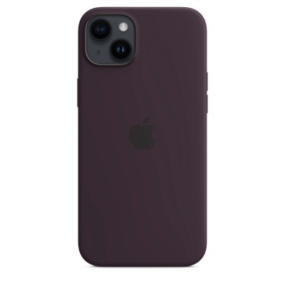 Apple iPhone 14 Plus Silicone Case with MagSafe - Elderberry (MPT93)