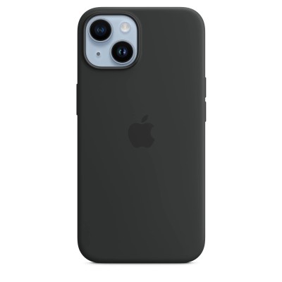 Apple iPhone 14 Silicone Case with MagSafe - Midnight (MPRU3)